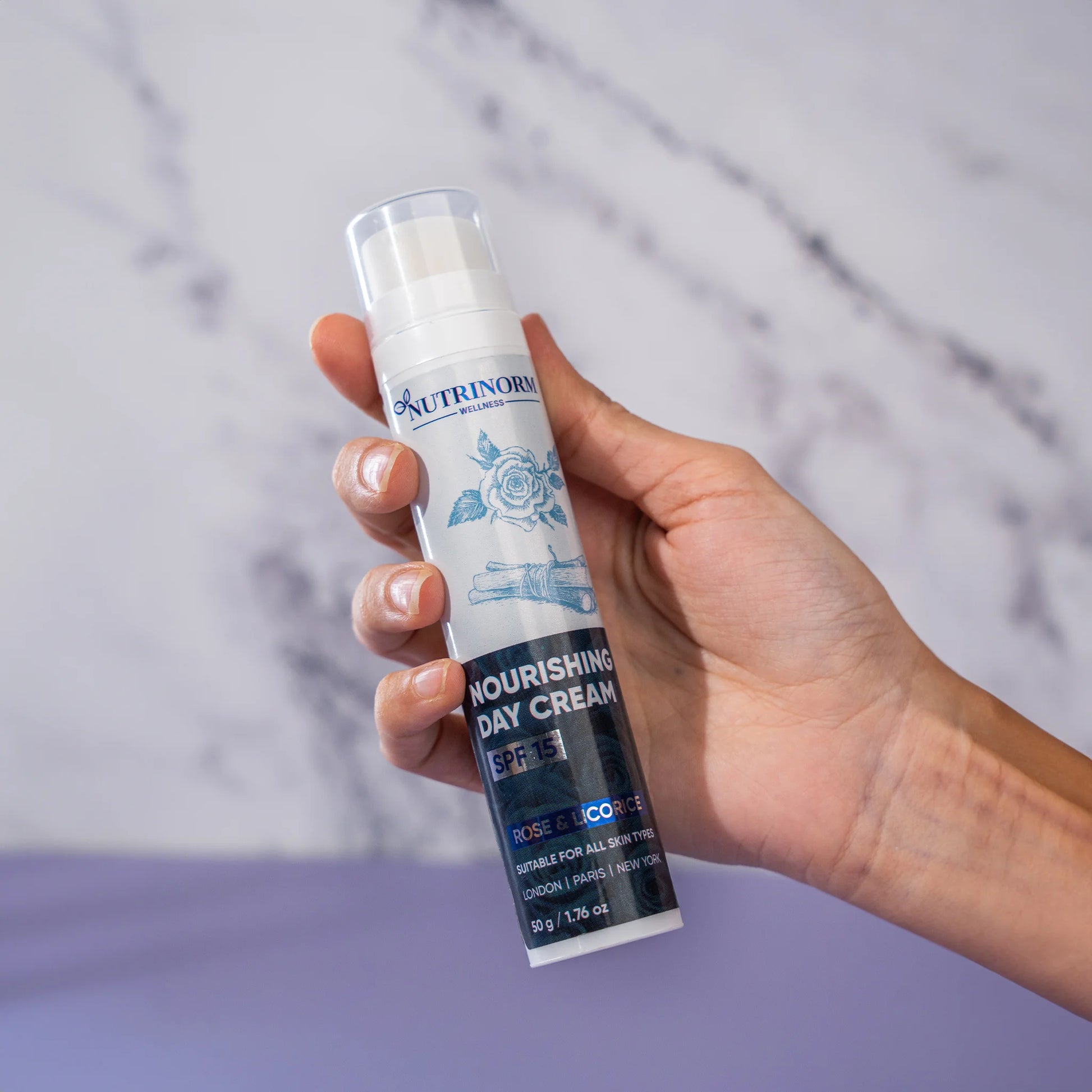 Nourishing Day Cream with SPF 15 - Nutrinorm Wellness