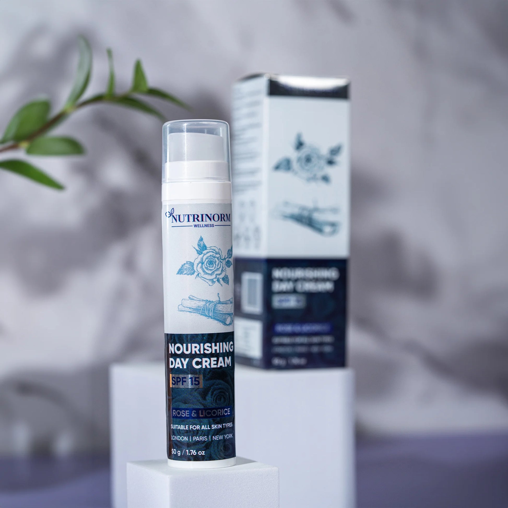 Nourishing Day Cream with SPF 15 - Nutrinorm Wellness