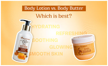 body lotions vs. body butter