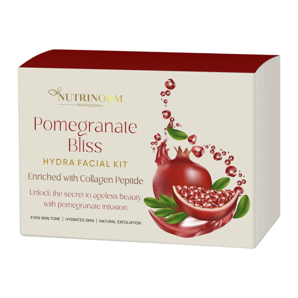 Pomegranate Bliss - Hydra Facial Kit - Nutrinorm Wellness